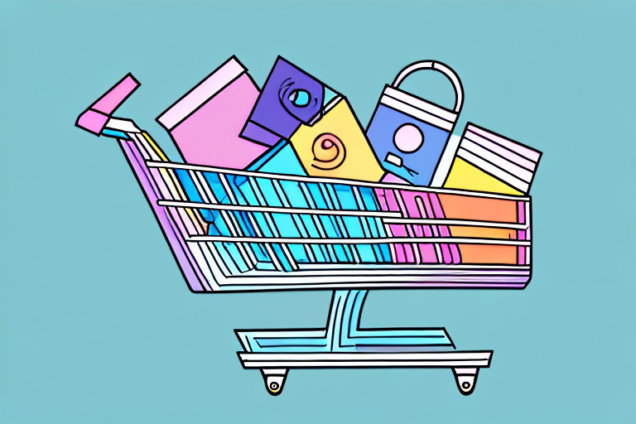 A shopping cart full of instagram likes