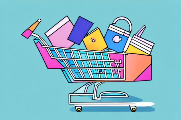 A shopping cart filled with instagram likes