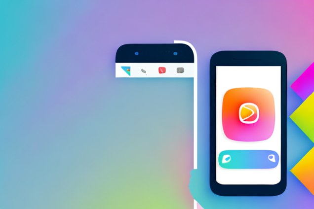 A smartphone with an instagram post on the screen